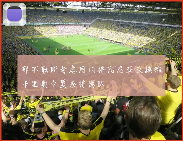 那不勒斯考虑用门将瓦尼亚交换维卡里奥今夏或将离队